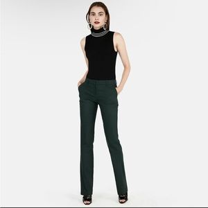 Express Mid Rise Barely Boot Columnist Pant 2S